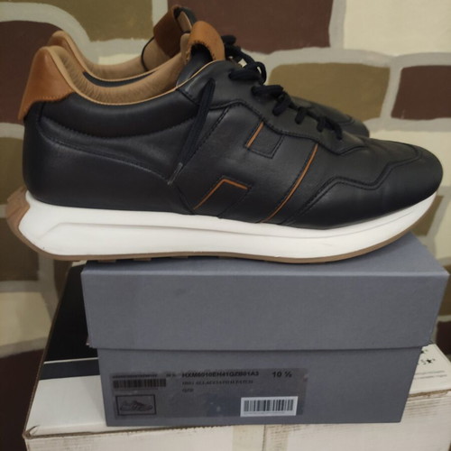 Hogan H601 sneaker low like new, size 45, black and brown