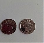  Netherlands 4 gulden & 2cents ΟΛΛΑΝΔΙΑΣ