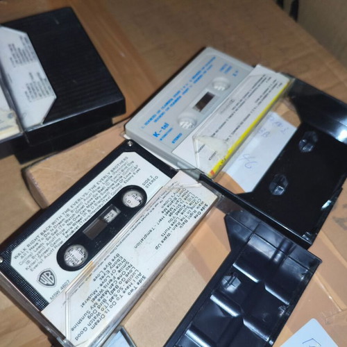 Cassette tapes like new, pack of 10, last double sealed