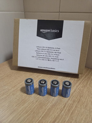 Amazon Basics CR2 3V Λιθιομικές μπαταρίες πακέτο 4 νέες