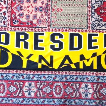 Dynamo Dresden scarf like new authentic double-sided