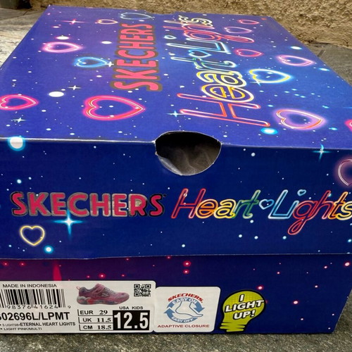 Skechers Lights athletic shoes used size 29 pink