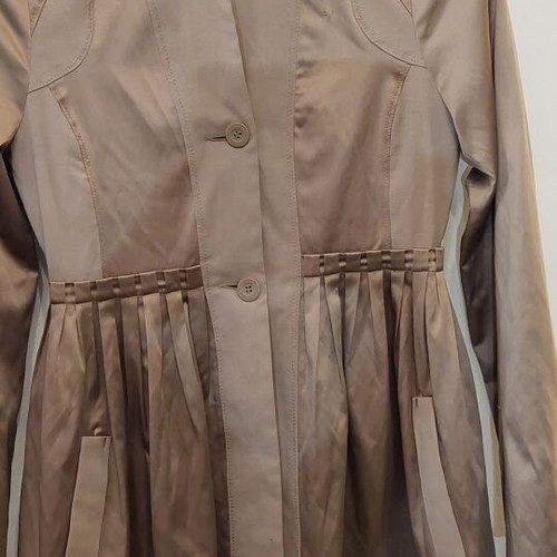 Snob trench coat beige gold like new, small