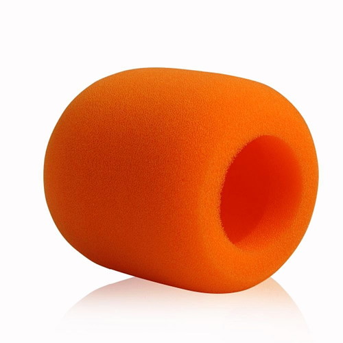 Microphone Windshield Sponge Orange new