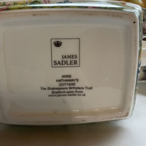 James Sadler set of 2 individual teapots new