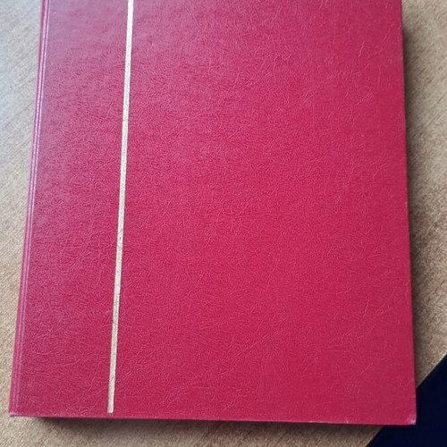 Album with foreign stamps like new