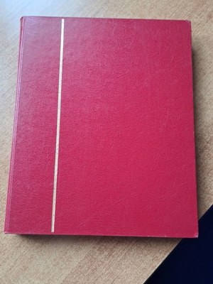 Album with foreign stamps like new
