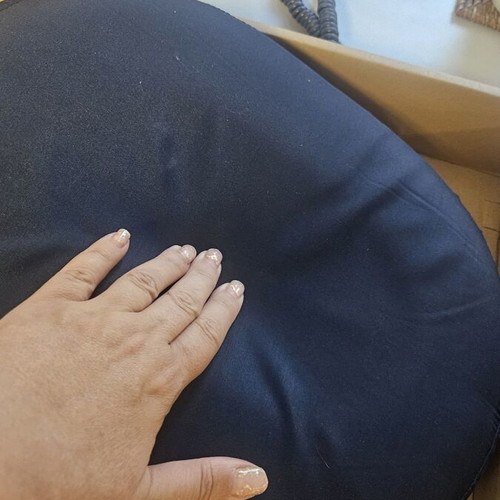 Med Star Seat Cushion Doughnut New, Blue
