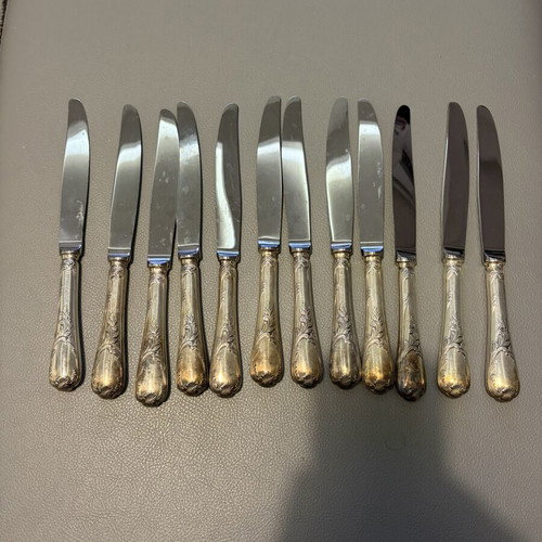 Christofle Silver-Plated Cutlery Set like new, 62 pieces