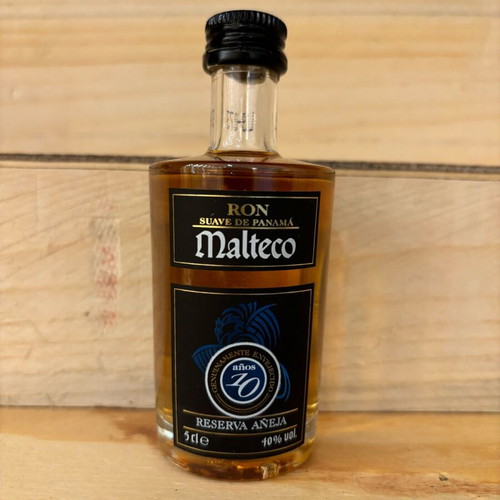 Malteco rum miniatures set of 4 50ml new, 10-25 years