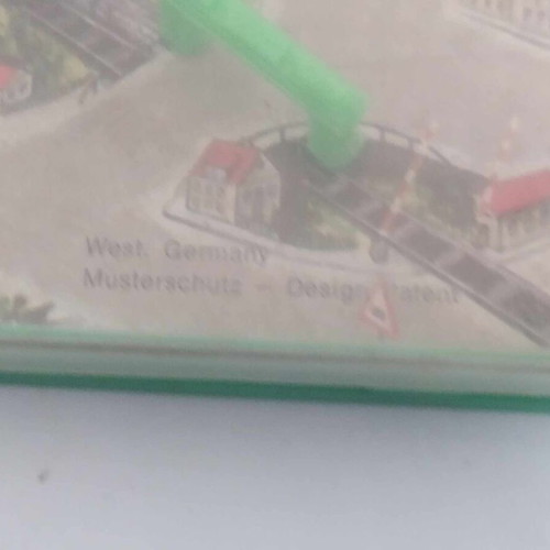 Magnetic toy used, 60-70s vintage, made in West Germany