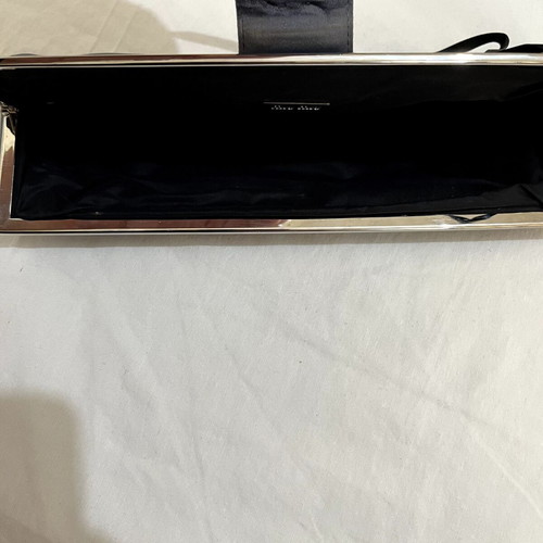 Miu Miu Vintage Satin Frame Clutch 2-in-1 Shoulder Bag used
