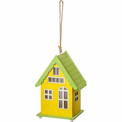 JK Décor wooden house with LED lighting