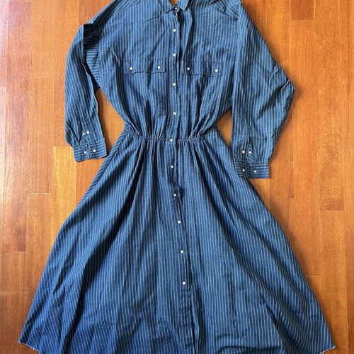 Zara dress with stripes like new, size M