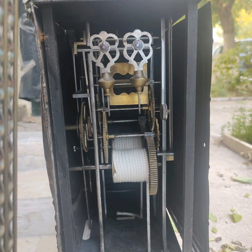 Wall clock pendulum used, analog, from 1880