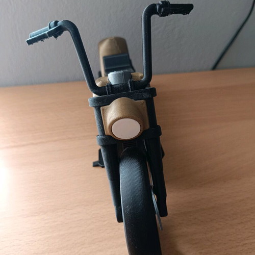 Harley Davidson motorcycle made with 3D printer new