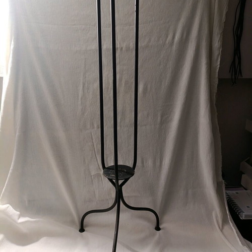 Floor Candle Holder iron, height 81cm like new