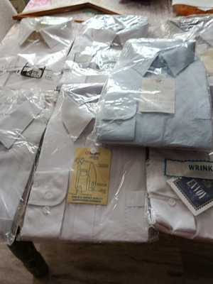 Men's dress shirts new, pack of 7, size 41