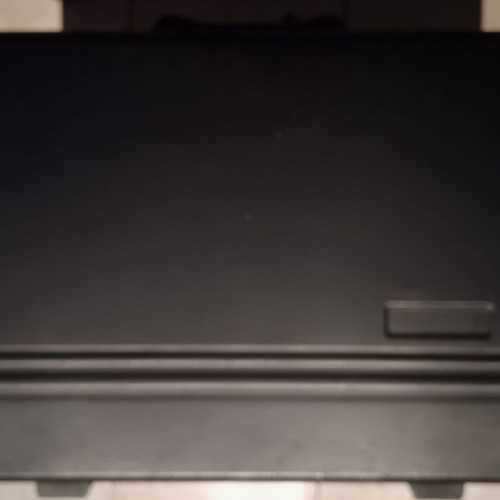 Diplomat hard briefcase used, black with lock