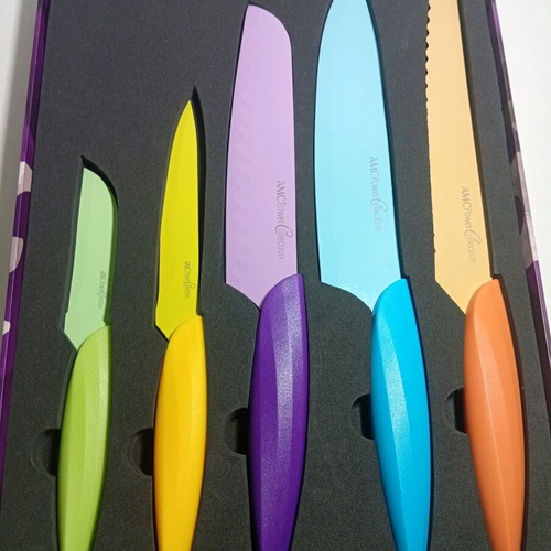 AMC knife set 5 pieces in gift box