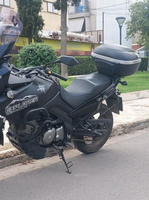 Suzuki DL 650 V-Strom ABS μεταχειρισμένη 2008 μαύρο ματ
