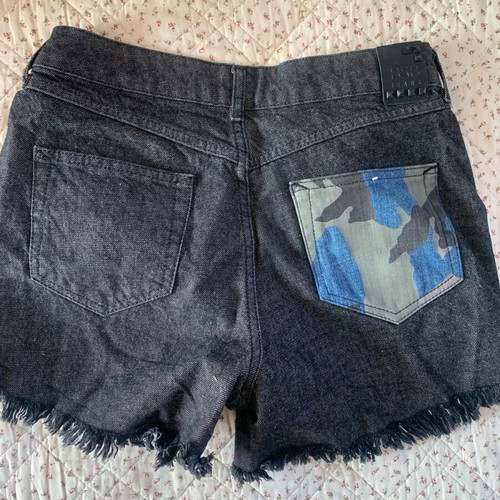 Bsb denim shorts like new, size 27, black