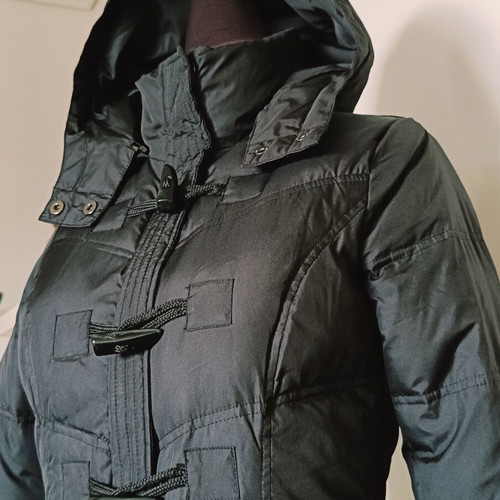 Esprit long down jacket XS like new, black