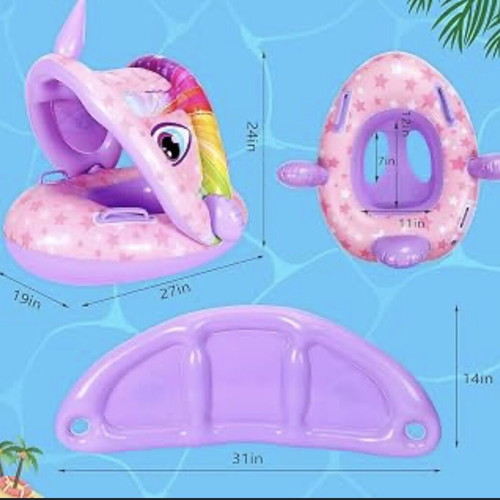 Inflatable baby float new in packaging