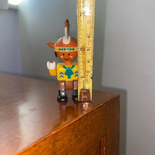 Vintage Playmobil Native American Indian figure in good condition