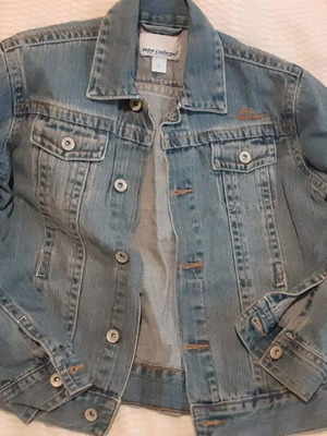 New College Trucker jacket blue new, size 140 cm for 8 years old