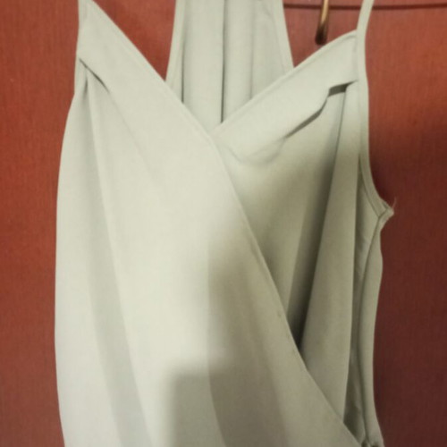 Shein Vcay Casual Wrap Camisole s size, like new, khaki