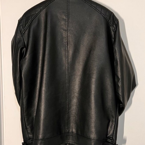 Colin's men's faux leather jacket size XL like new, black