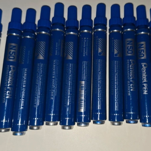 Pentel N50 marker new, blue