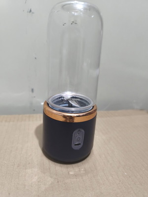 Φορητό επαναφορτιζόμενο μπλέντερ USB μεταχειρισμένο, σκούρο μπλε με rose gold