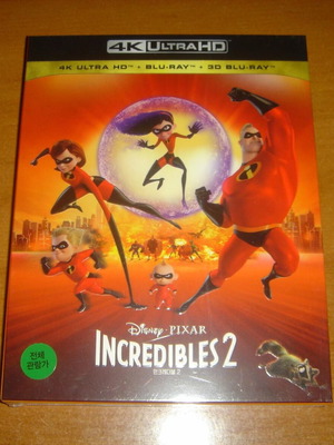 Incredibles 2 Steelbook Limited Edition from SM Life Design Group Korea new
