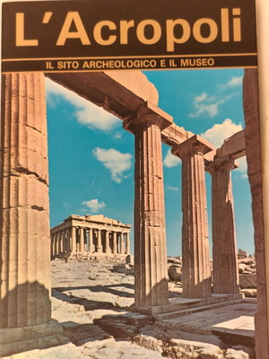 L' Acropoli tourist book like new in Italian