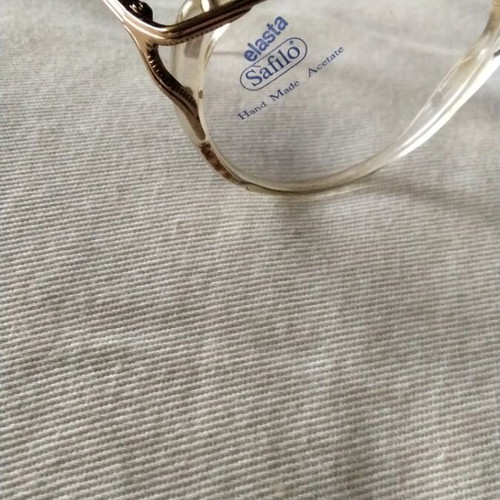Safilo Vintage Optical Frame like new, white and brown tortoiseshell