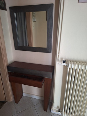 Entrance furniture like new with mirror 70x70cm, 80cm width