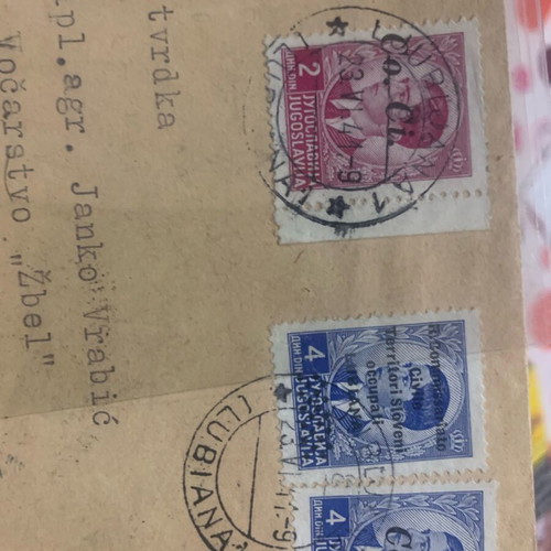 Serbia 1941 envelope used, rare Coci registered