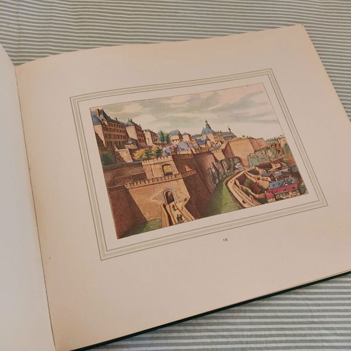 Antique Dessins Pittoresques De Luxembourg 1969 used album
