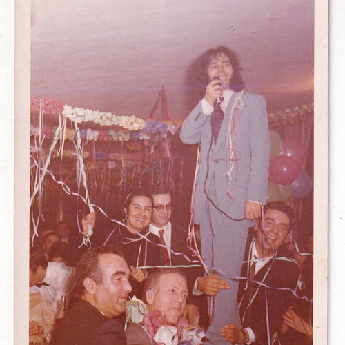 Stamatis Kokotas color photo from the 1970s, 9x12.5 cm