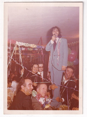 Stamatis Kokotas color photo from the 1970s, 9x12.5 cm