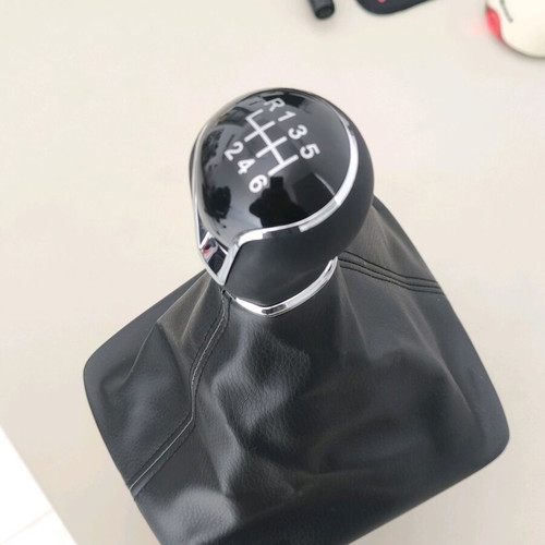 Gear shift knob and leather sleeve for Seat Leon MK3 2012-2017 new