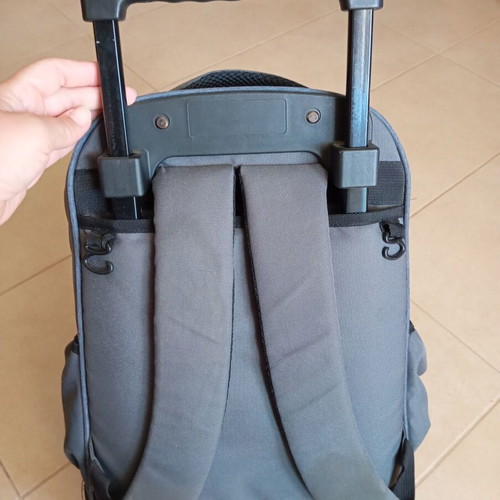 Lyc Sac One Rock 'n' Roll primary school trolley backpack Jurassic used