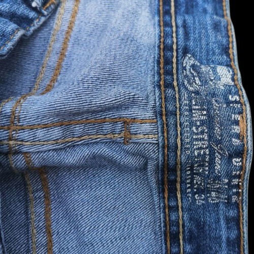 Jeans used, size EU46, blue skinny/straight fit