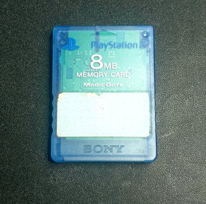 PlayStation 2 Blue Memory Card Αυθεντική
