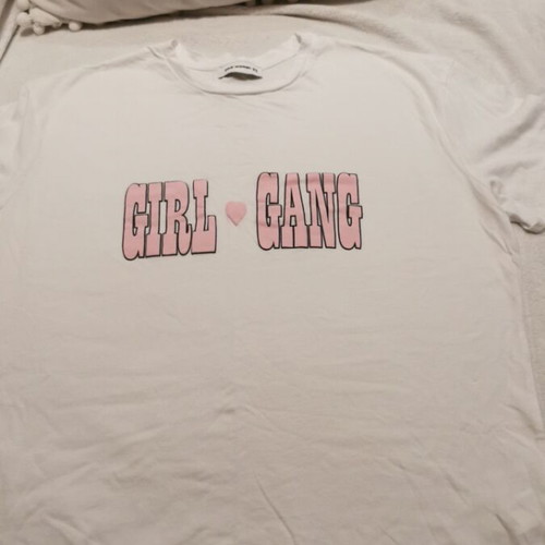 Pink Woman blouse in relaxed fit like new, XS white