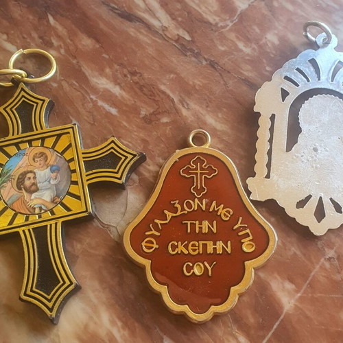 Religious icons set, 3 pieces