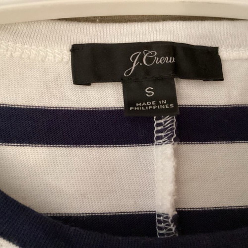J.CREW maxi dress striped, like new, dark blue and white, size S/M