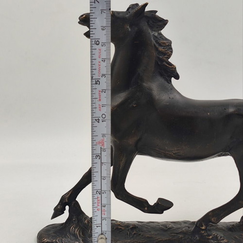 Erich Saalmann bronze horse sculptures used